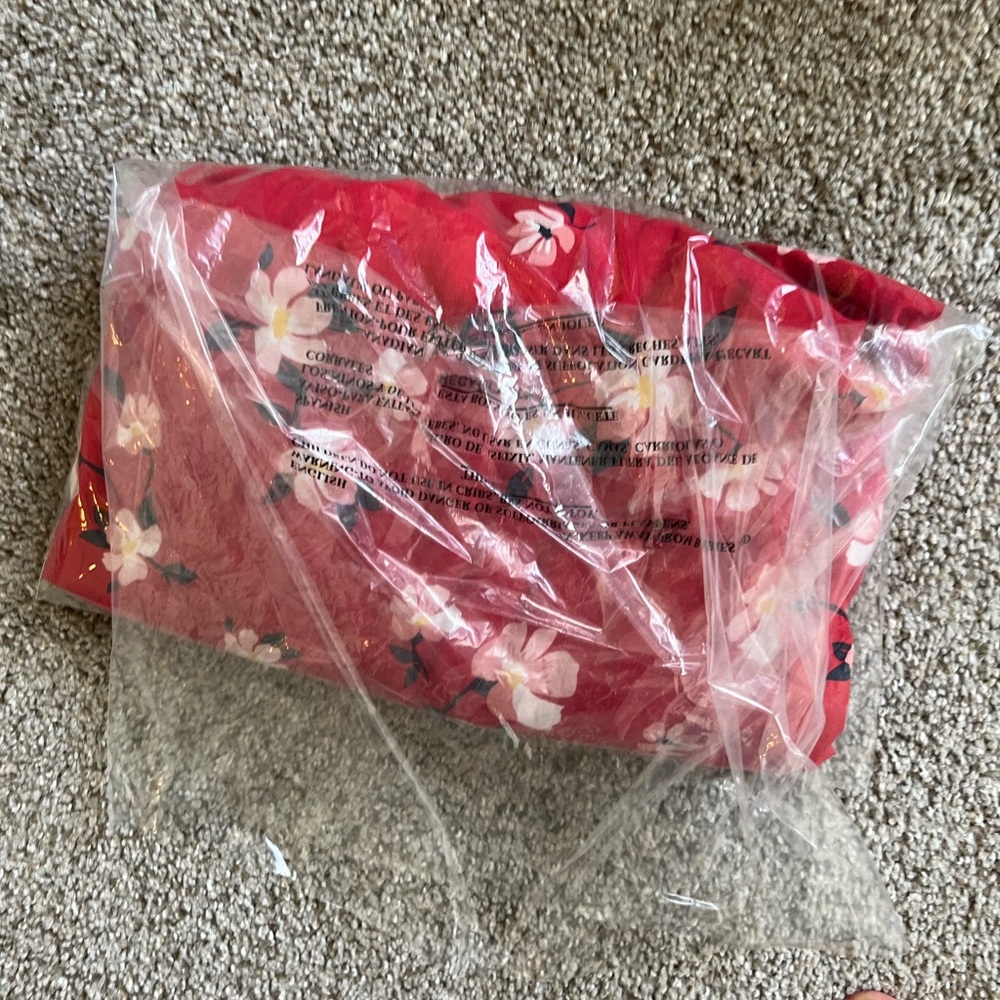 Old navy summer Red flower dress